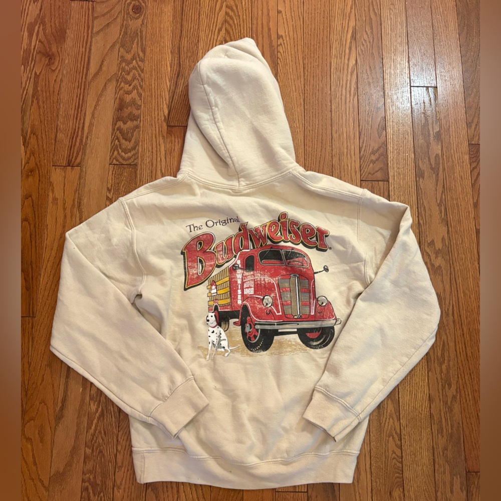 Vintage Budweiser Hoodie Sweatshirt